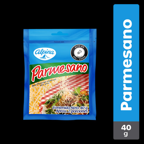 QUESO PARMESANO ALPINA 40G